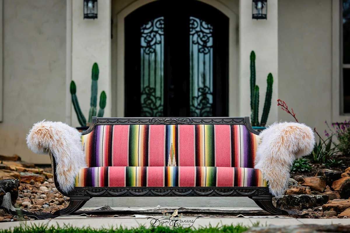 This Serape Couch From Desert Canary Design Has A Special Story