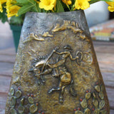 Bronc Rider Vase