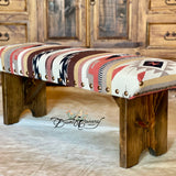 Fall Feels Blanket Bench