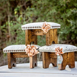 Fringed Buffalo Gal Step Stool