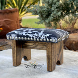 Cowboy Toile Step Stool
