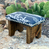 Cowboy Toile Step Stool