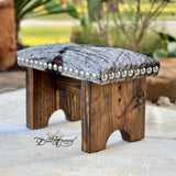 Espresso Monochrome Step Stool