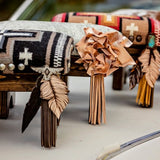 Fringed Buffalo Gal Step Stool