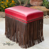 Rustic Red Fringe Vanity