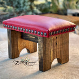Rustic Red Step Stool