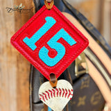 Bespoke Baseball Charm