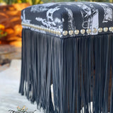 Cowboy Toile Fringe Vanity