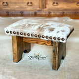 Greige Roan Step Stool