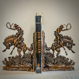 Cowboy Crescendo Bookends