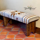 Vintage Southwestern Rug Bench