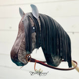 Bay Roan Cow Pony