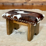 Paint Cowhide Step Stool