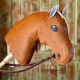 Flaxy Chesnut Cow Pony